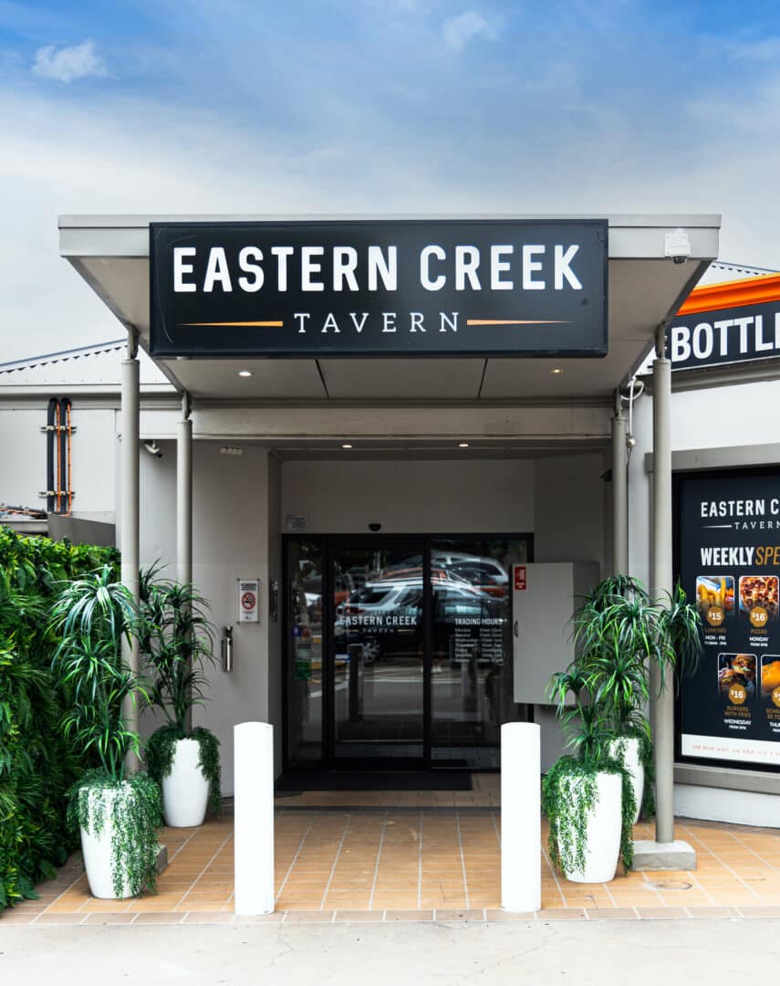 Eastern Creek Tavern entrance